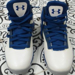 Sports shoes, Under Armor Micro G Torch. Size USA 9. EUR 42.5, white and blue